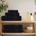 Prosoape 10 Buc Negru 100X200 Cm 360 G/M² 100% Bumbac