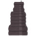 Set Prosoape 12 Buc Antracit 360 G/M² 100% Bumbac