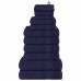 Set Prosoape 12 Piese Bleumarin 360 G/M² 100% Bumbac