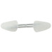 Calapoade De Pantofi, 5 Perechi, Alb, Eu 35-38, Plastic