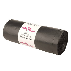 Saci De Gunoi 150 Buc. Negru 240 L