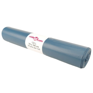 Saci De Gunoi 100 Buc. Albastru 120 L
