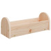 Hrănitor Pentru Fân De Iepuri, 28X10X10 Cm, Lemn Masiv Brad