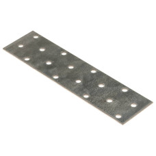 Plăci Perforate, 60 Buc., 2 Mm, 160X40 Mm, Oțel Galvanizat
