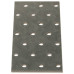 Plăci Perforate, 40 Buc., 2 Mm, 140X60 Mm, Oțel Galvanizat