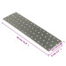 Plăci Perforate, 20 Buc., 2 Mm, 300X80 Mm, Oțel Galvanizat