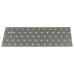 Plăci Perforate, 20 Buc., 2 Mm, 240X100 Mm, Oțel Galvanizat