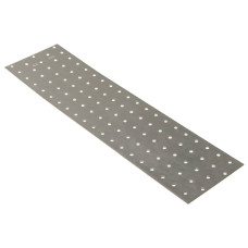 Plăci Perforate, 20 Buc., 2 Mm, 400X100 Mm, Oțel Galvanizat