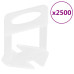 Cleme De Nivelare A Plăcilor 2500 Buc 1 Mm