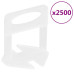 Cleme De Nivelare A Plăcilor 2500 Buc 1,5 Mm