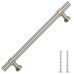 Mânere De Dulap, 10 Buc., Argintiu, 128 Mm, Oțel Inoxidabil