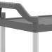 Cărucior Cu 3 Niveluri, Gri, 81X41X92 Cm, Aluminiu