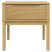 Măsuță De Veioză Floro Maro Ceară 55X55X54 Cm Lemn Masiv Pin