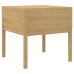 Măsuță De Veioză Floro Maro Ceară 55X55X54 Cm Lemn Masiv Pin