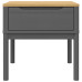 Măsuță De Veioză Floro Gri 55X55X54 Cm Lemn Masiv Pin