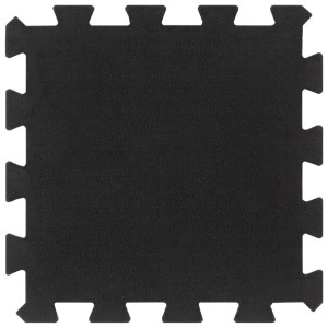 Plăci De Podea Din Cauciuc, 4 Buc., Negru, 16 Mm, 30X30 Cm