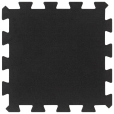 Plăci De Podea Din Cauciuc, 9 Buc., Negru, 16 Mm, 30X30 Cm