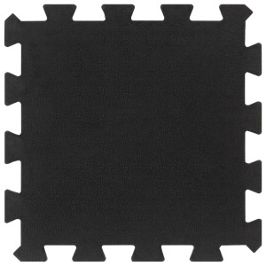 Plăci De Podea Din Cauciuc, 9 Buc., Negru, 16 Mm, 30X30 Cm