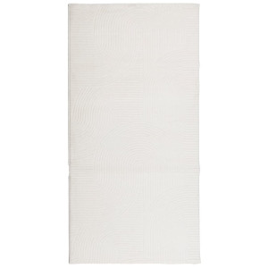 Covor "Iza" Aspect Scandinav, Cu Fire Scurte, Crem, 100X200 Cm