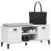 Bancă De Pantofi „Viken”, Alb, 106X35X45 Cm, Lemn Prelucrat