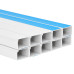 Șine De Cabluri Autoadezive, 150X50 Mm, 10 M, Pvc