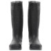 Cizme De Ploaie, Negru, Pvc, Mărime 38