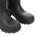Cizme De Ploaie, Negru, Pvc, Mărime 38