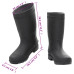 Cizme De Ploaie, Negru, Pvc, Mărime 39