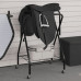 Suport Pentru Șa, Pliabil, De Sine Stătător, Negru, Fier Suport Pentru Șa, Pliabil, De Sine Stătător, Negru, Fier