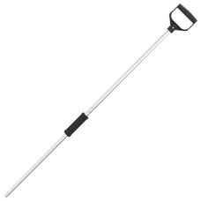 Mâner De Furcă Telescopic, Argintiu, Ø11X114 Cm, Oțel Mâner De Furcă Telescopic, Argintiu, Ø11X114 Cm, Oțel