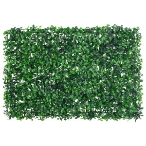   Gard Din Frunze De Arbust Artificiale, 24 Buc. Verde 40X60 Cm