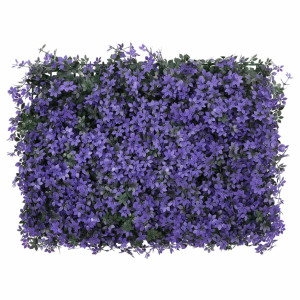   Gard Din Frunze Artificiale, 24 Buc., Violet, 40X60 Cm