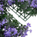   Gard Din Frunze Artificiale, 24 Buc., Violet, 40X60 Cm