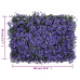   Gard Din Frunze Artificiale, 24 Buc., Violet, 40X60 Cm