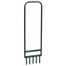 Aerator Gazon 5 Tije Tubulare, Verde Oțel Vopsit Electrostatic