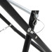 Căruț Tambur Furtun 48 Cm 45 Kg Negru Oțel Vopsit Electrostatic
