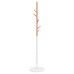 Cuier De Haine, Alb, 172 Cm, Fier Vopsit Electrostatic