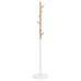 Cuier De Haine, Alb, 172 Cm, Fier Vopsit Electrostatic