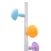 Cuier De Haine, Alb, 172 Cm, Fier Vopsit Electrostatic