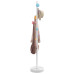 Cuier De Haine, Alb, 172 Cm, Fier Vopsit Electrostatic