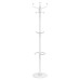 Cuier Cu Suport Umbrelă, Alb, 180 Cm, Fier Vopsit Electrostatic