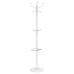 Cuier Cu Suport Umbrelă, Alb, 180 Cm, Fier Vopsit Electrostatic