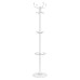 Cuier Cu Suport Umbrelă, Alb, 180 Cm, Fier Vopsit Electrostatic