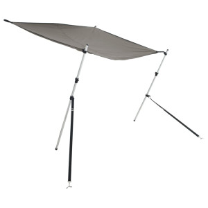 Extensie Parasolar T-Top, Gri Antracit, 170X170X(115-183) Cm