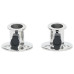 Baza Rotundă Tub Barcă Bimini, 26 Mm, 2 Buc., Oțel Inoxidabil