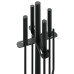 Set De Unelte Pentru Șemineu, 5 Piese, 18X66 Cm, Oțel