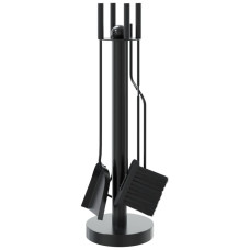 Set De Unelte Pentru Șemineu, 5 Piese, 18X56 Cm, Oțel
