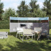 Paravan De Camping, Albastru, 366X152X152 Cm, Impermeabil