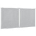 Tablă Magnetică Pliabilă, Alb, 120X60X1,7 Cm, Aluminiu