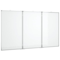 Tablă Magnetică Pliabilă, Alb, 180X100X1,7 Cm, Aluminiu